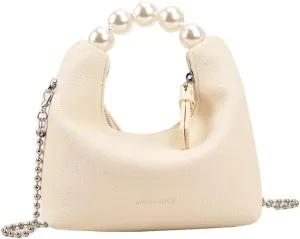 Sweet Shoulder Bag Vegan Leather Clutch Bag For Women Trendy Mini Crossbody Handbag Womens Versatile Work Purse Pearl Handle