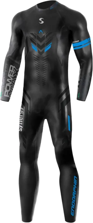 Synergy Triathlon Wetsuit Mens Endorphin Full Sleeve Neoprene for Open Water Swimming