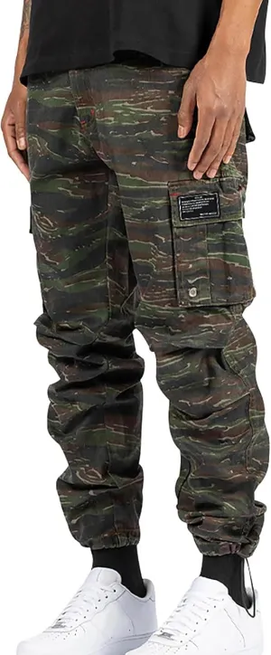 Tactical Pants, Water Resistant Hiking Cargo Multi Pockets Stretch Waterproof Quick Dry Work Sweatpants