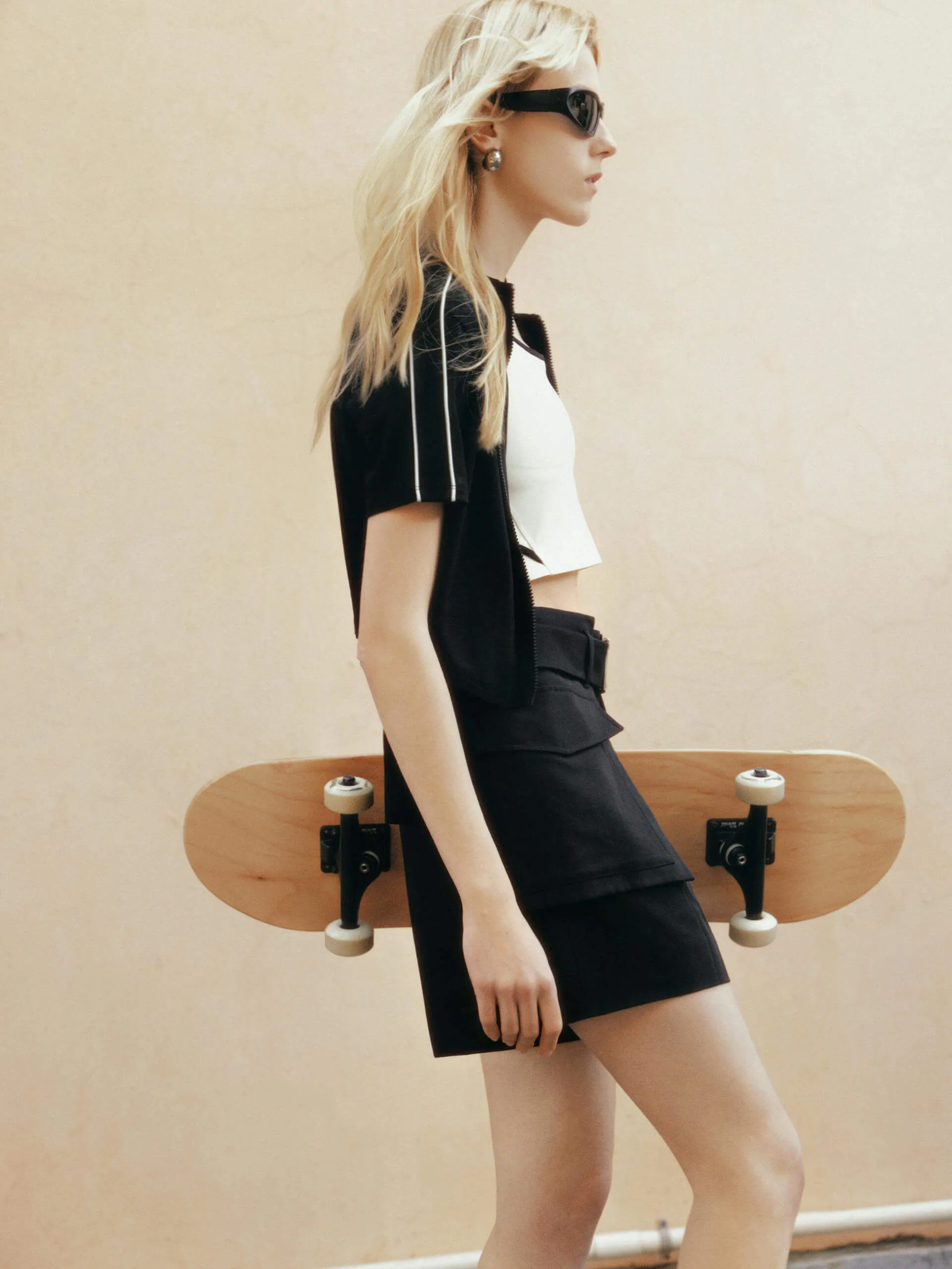 Tailored Pleated Shorts with Belt