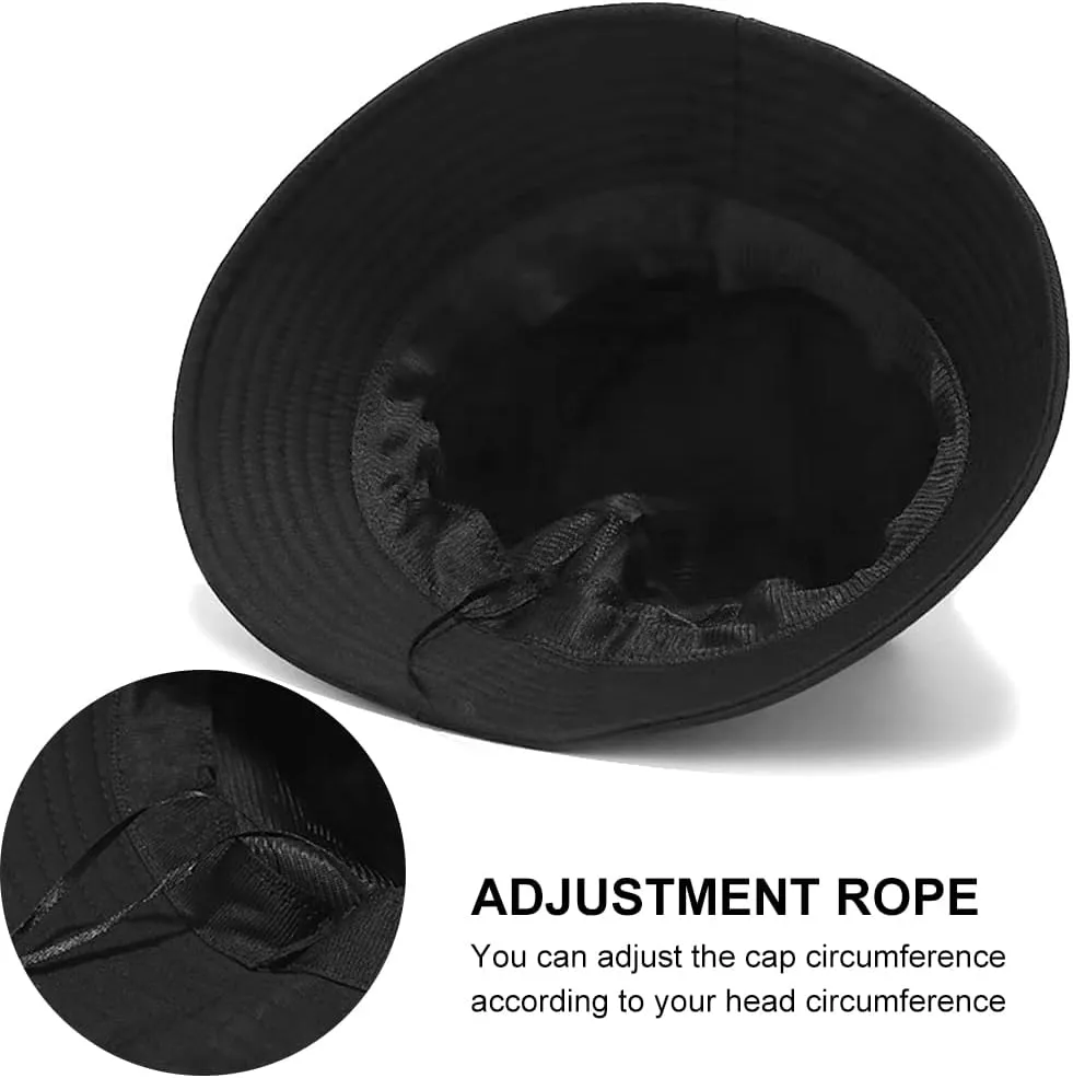 Trendy Bucket Hat Beach Sun Hat for Women Men Summer Sun Protection Fisherman Hat