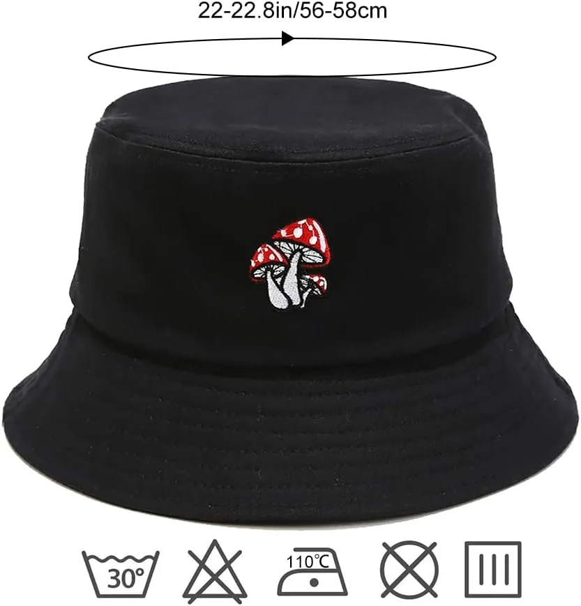 Trendy Bucket Hat Beach Sun Hat for Women Men Summer Sun Protection Fisherman Hat