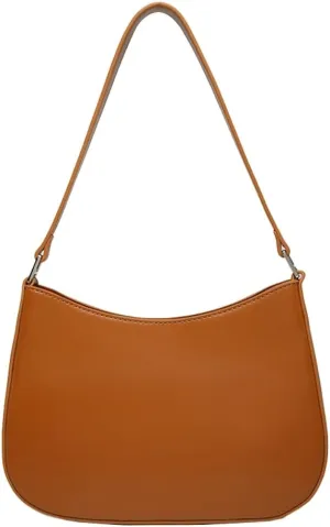 Trendy Purses for Women 2024 Versatile Solid Color Shoulder Bag Handbags Going Out Purse Simple Hobo Bag Underarm Bag