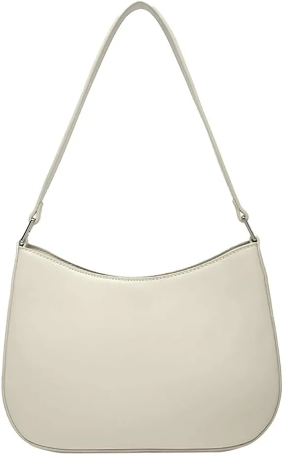 Trendy Purses for Women 2024 Versatile Solid Color Shoulder Bag Handbags Going Out Purse Simple Hobo Bag Underarm Bag