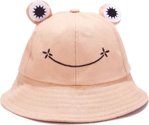 Umeepar Unisex Frog Bucket Hat Packable Sun Hat for Womens Men
