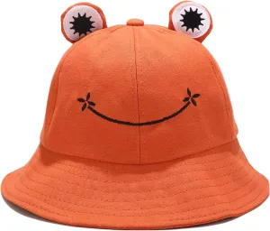Umeepar Unisex Frog Bucket Hat Packable Sun Hat for Womens Men