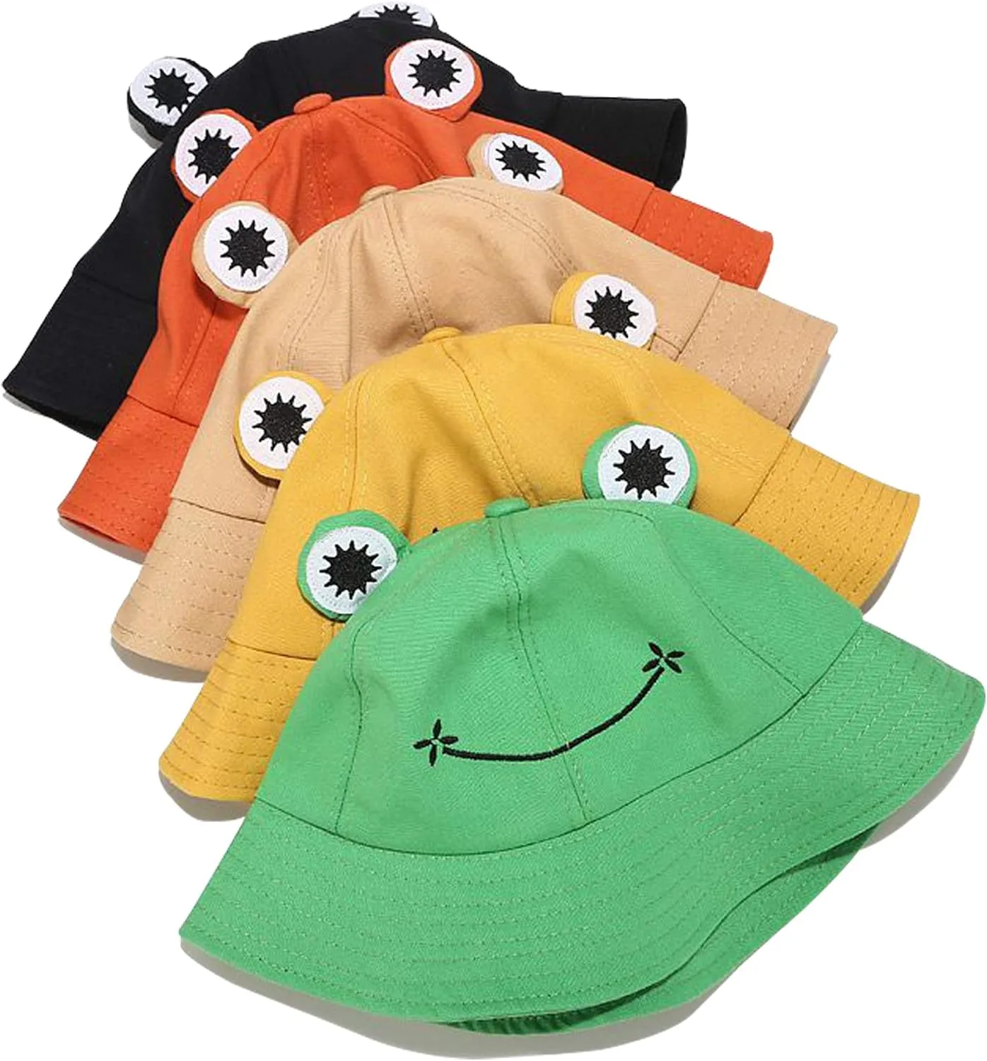 Umeepar Unisex Frog Bucket Hat Packable Sun Hat for Womens Men