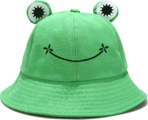 Umeepar Unisex Frog Bucket Hat Packable Sun Hat for Womens Men