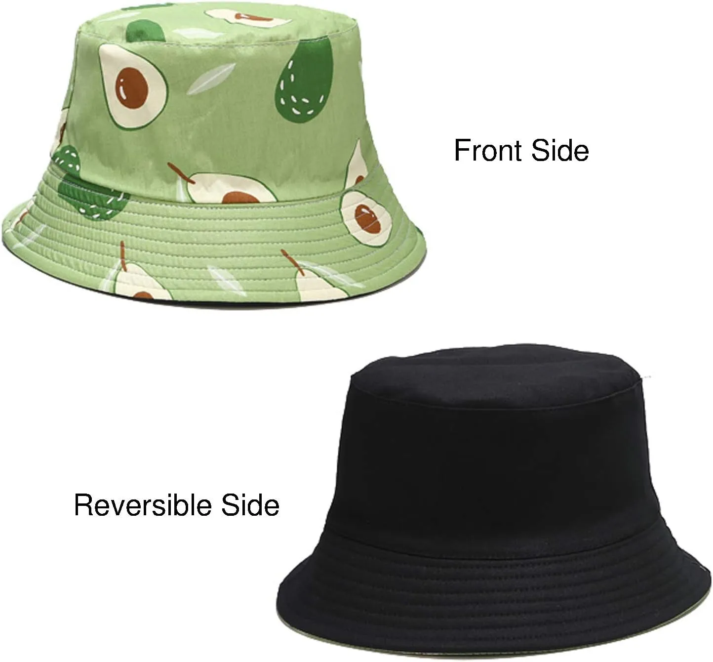 Umeepar Unisex Reversible Packable Bucket Hat Sun Hat for Men Women