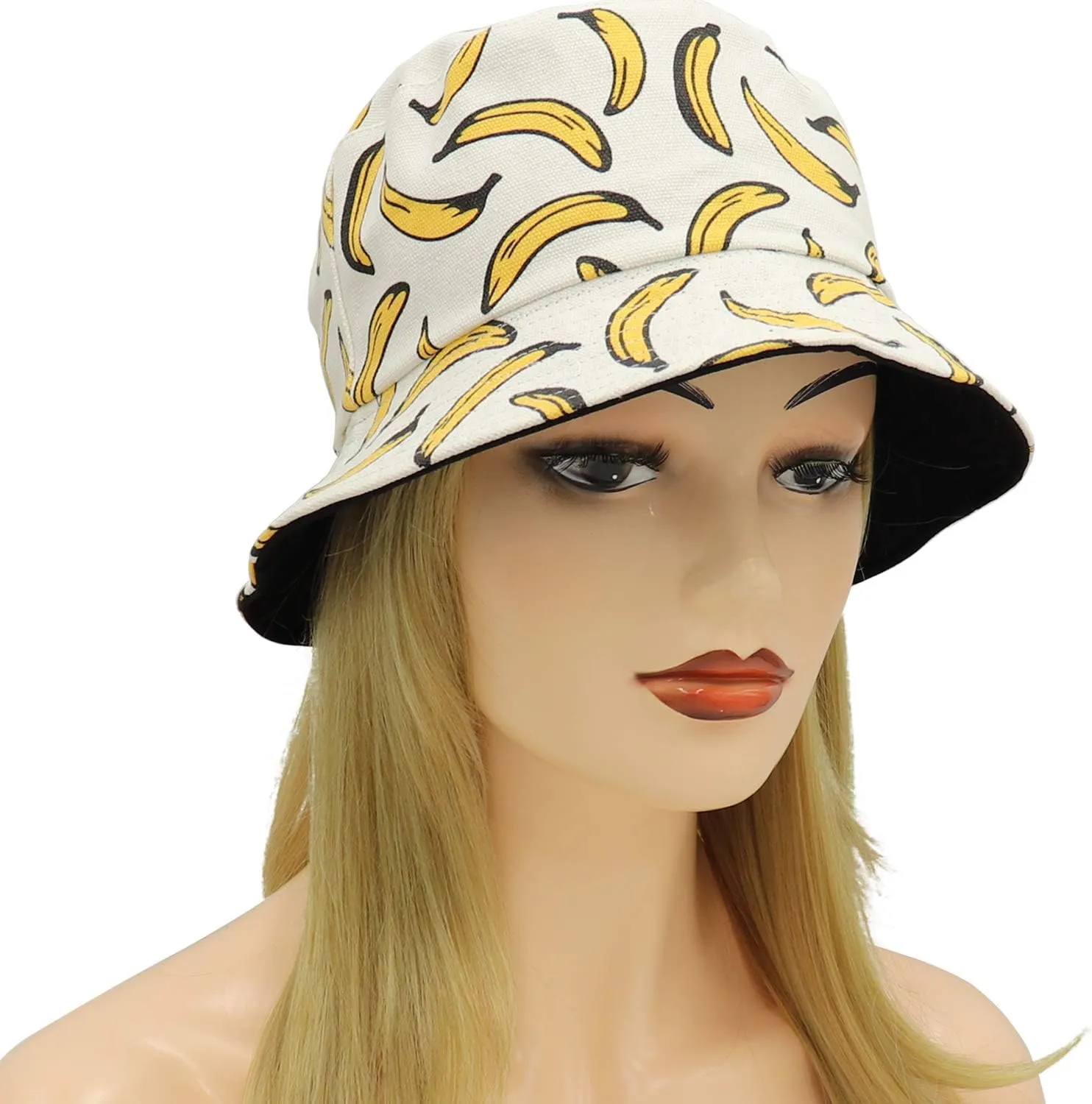 Umeepar Unisex Reversible Packable Bucket Hat Sun Hat for Men Women