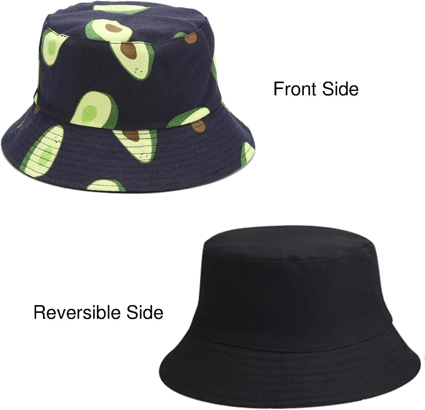 Umeepar Unisex Reversible Packable Bucket Hat Sun Hat for Men Women
