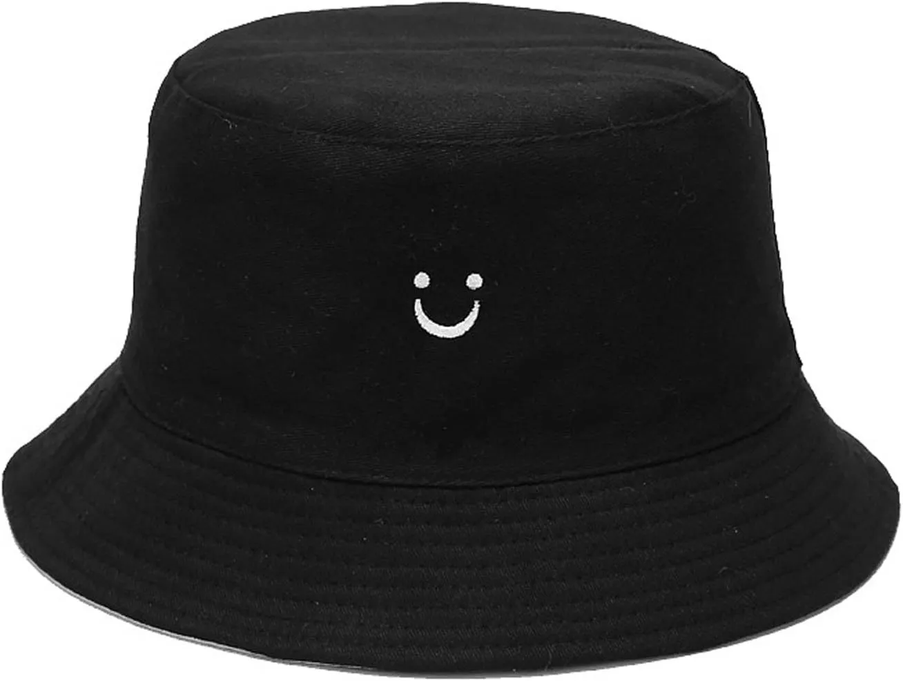 Unisex 100% Cotton Packable Bucket Hat Sun Hat Unisex Beach Cap for Men Women Kid