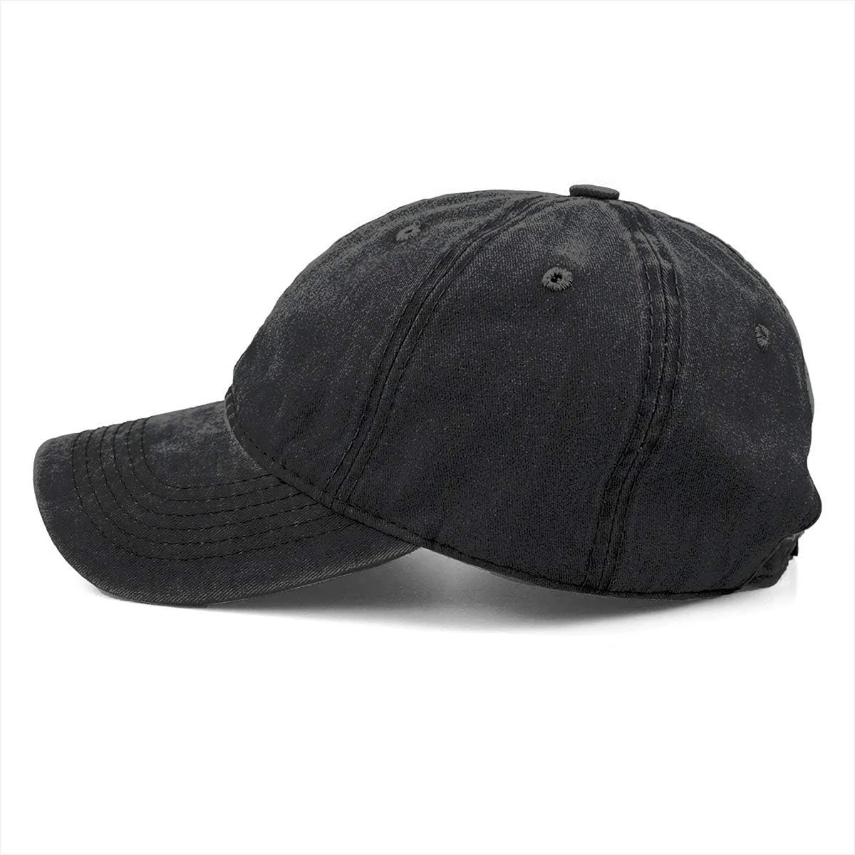 Unisex Cacti Cactus Love Artical Vintage Jeans Adjustable Baseball Cap Cotton Denim Dad Hat