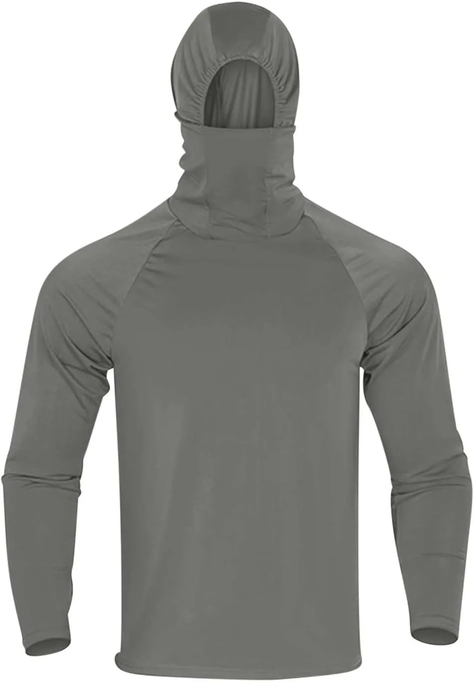 UNISEX Fashionable Long Sleeve Ice Silk Sunbreaker Suits Stylish Pure Color Face Mash Outfits Biking Commuting