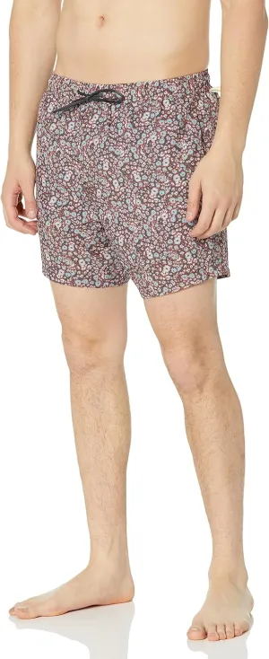 VELVET BY GRAHAM & SPENCER Men's Standard Ricardo Printed Board Shorts, Multi, L