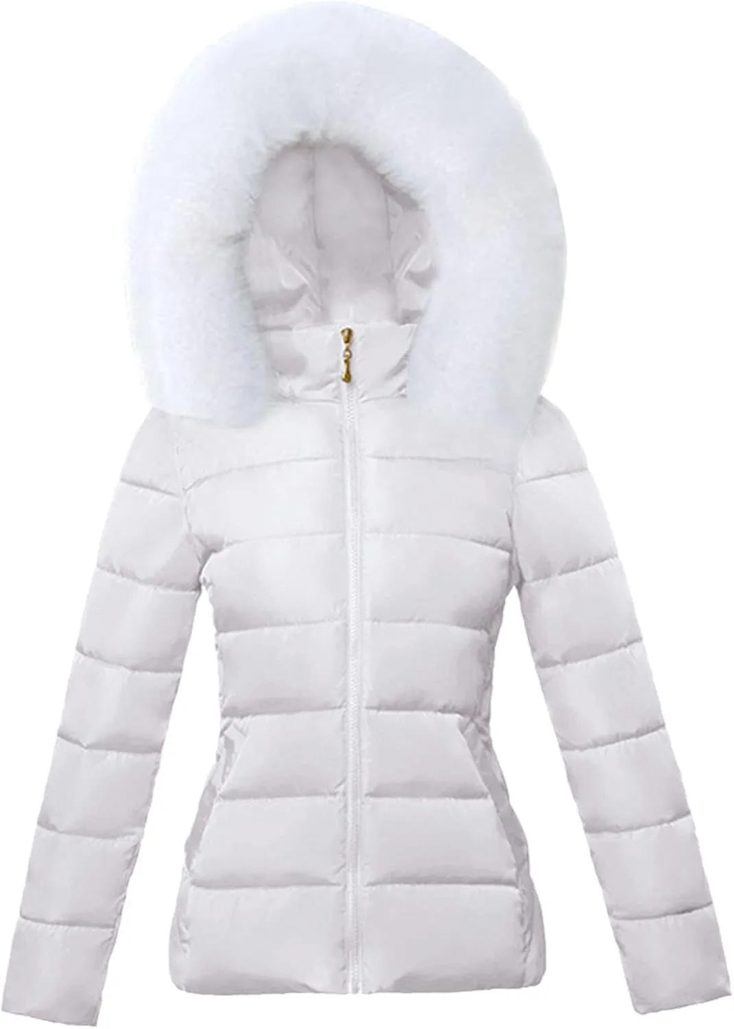 Vogrtcc Fur Winter Jacket For Women Plus Size Hooded Coat Women Parkas Warm Down Jacket Female Coat