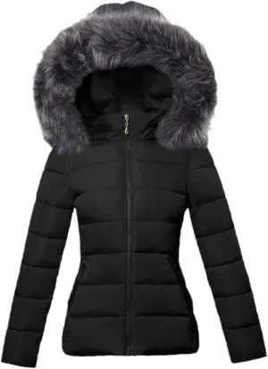 Vogrtcc Fur Winter Jacket For Women Plus Size Hooded Coat Women Parkas Warm Down Jacket Female Coat