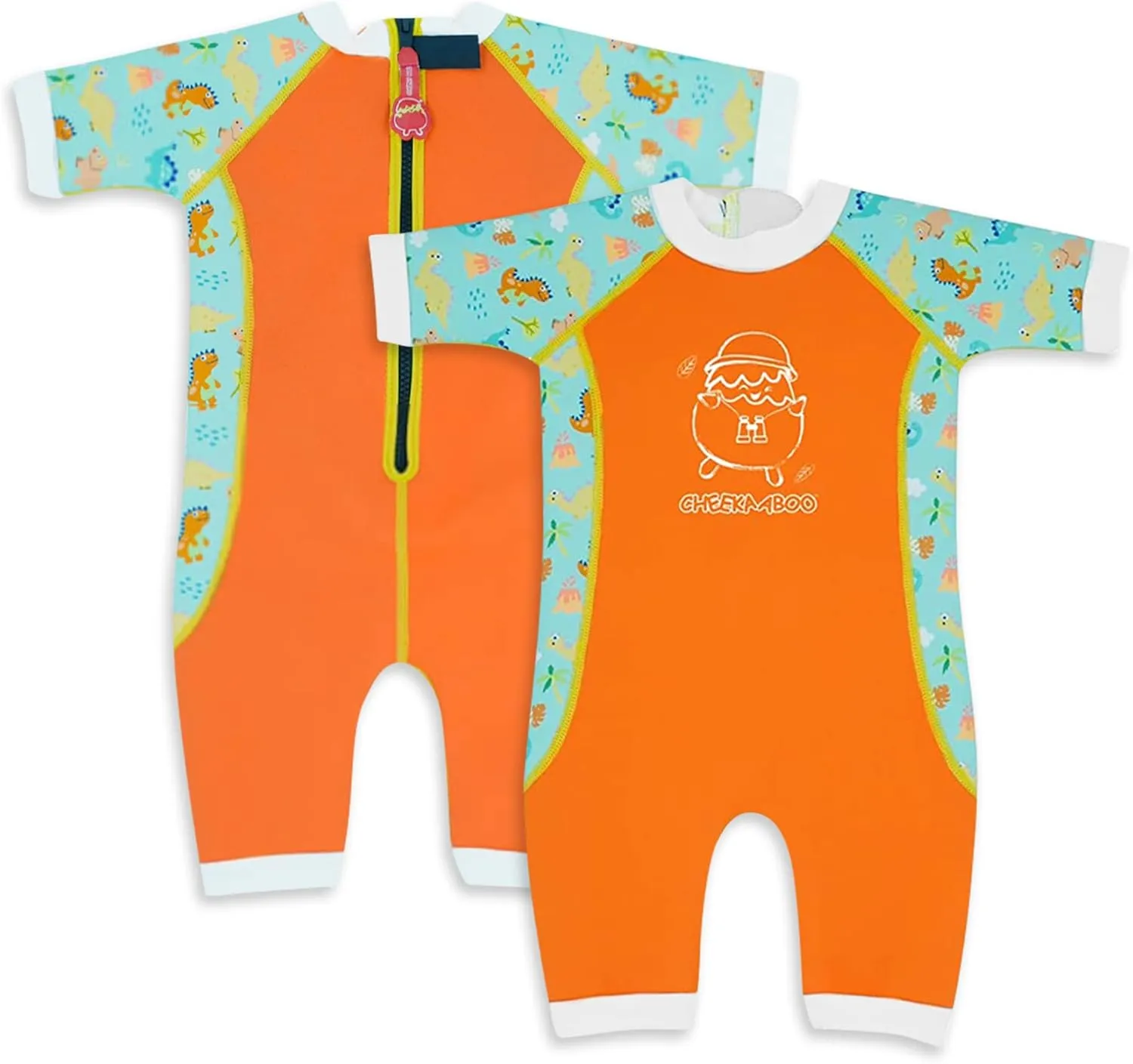 Warmiebabes Baby and Toddler Swimsuit, Thermal Baby Swimsuit Made with UPF50  Neoprene, Quick-Dry Wetsuit