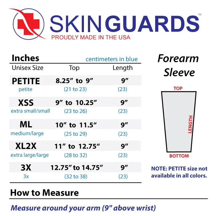 White Forearm Sleeves