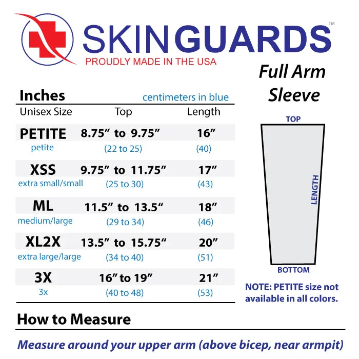 White Full Arm Sleeves