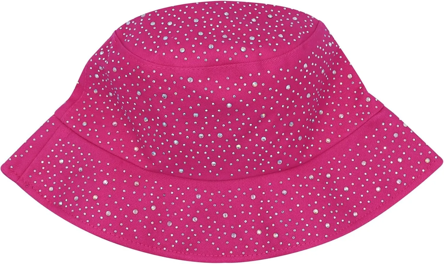 Women Bling Bucket Hat Studded Sparkle Shiny Crystal Bucket Sun Hat Packable Summer Outdoor Cap for Girls Teens Travel