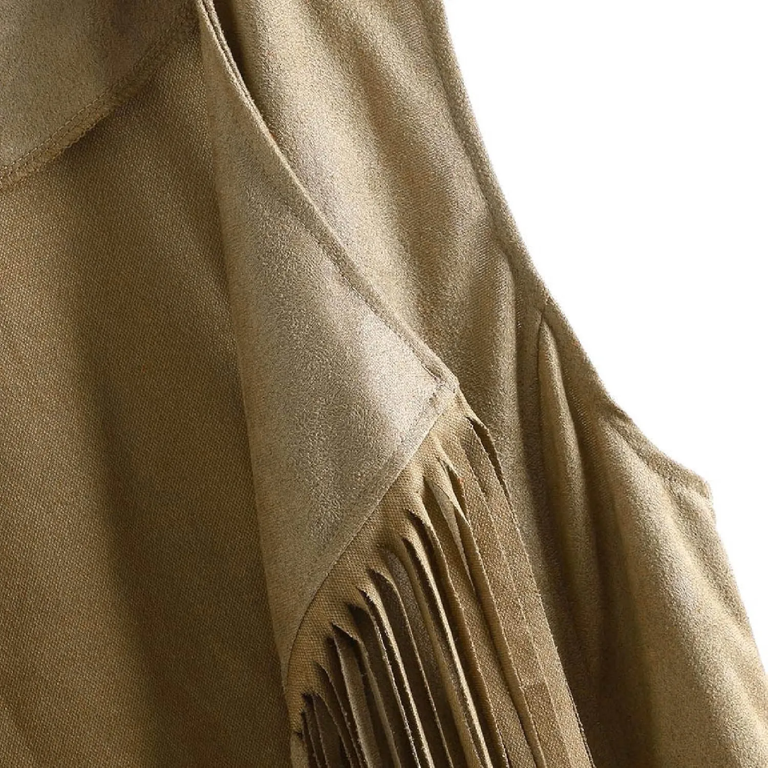 Womens Fringe Jacket Vest Western 70s Outfits Vintage Tassel Sleeveless Cardigans Hippie Clothes Cowgirl Tops Shirts