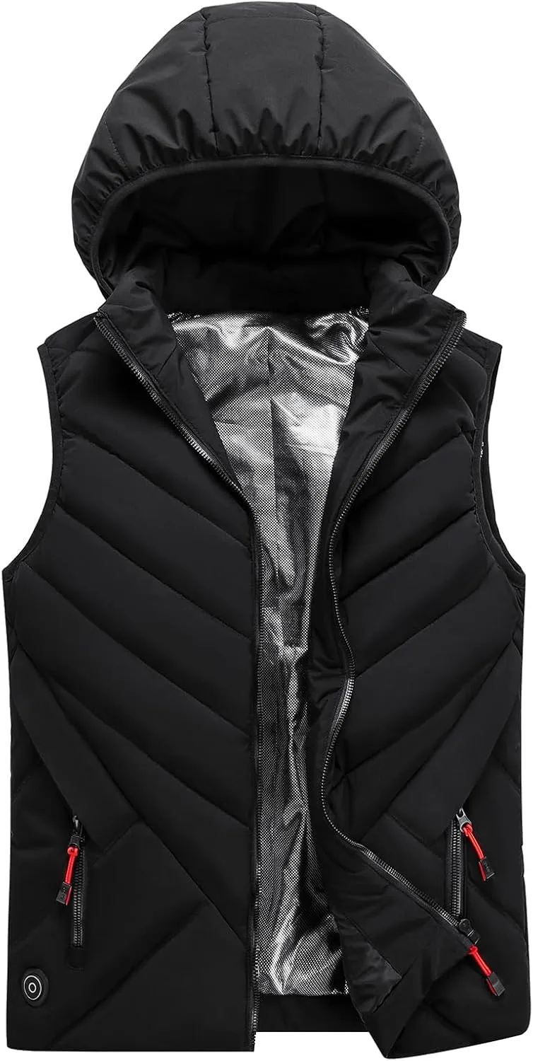 Women's Heated Vest with Battery Heated Body Warmer Winter Outdoor Heating Jackets for Women