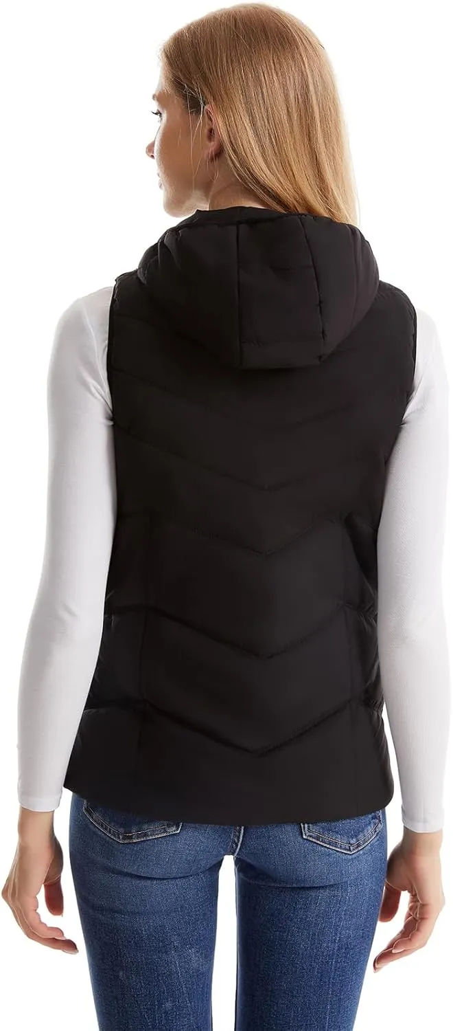 Women's Heated Vest with Battery Heated Body Warmer Winter Outdoor Heating Jackets for Women
