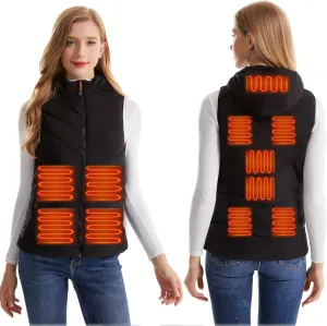 Women's Heated Vest with Battery Heated Body Warmer Winter Outdoor Heating Jackets for Women