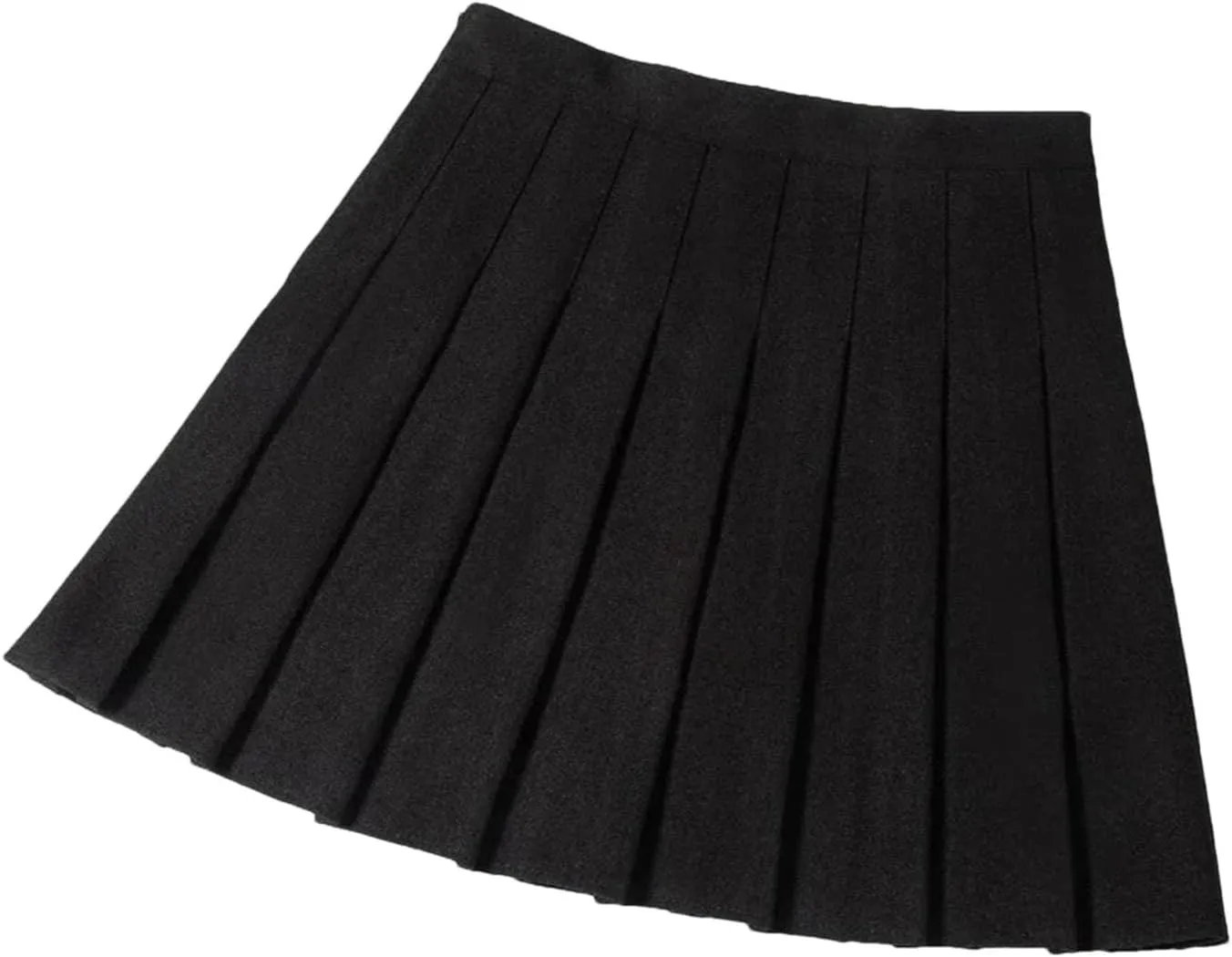 Womens Pleated Mini Skirt School Uniform High Waisted A-Line Skater Skirts Golf Skort