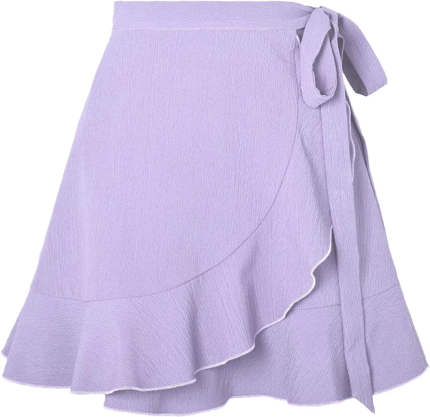 Womens Skirts Swing Skirt Knee Length Women's Summer Empire Waist Ruffle Tiered Mini Skirt Floral Printed A Line Swim