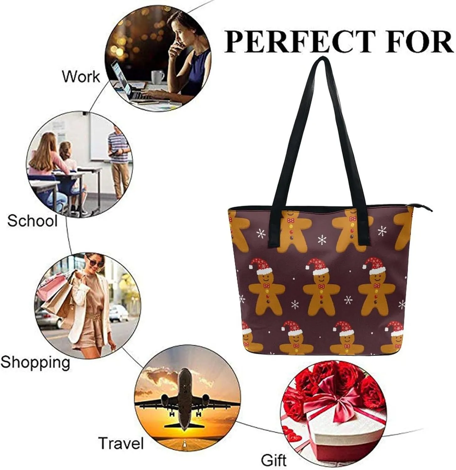 Women's Soft Leather Handbag Tote Purses Shoulder Bucket Bag