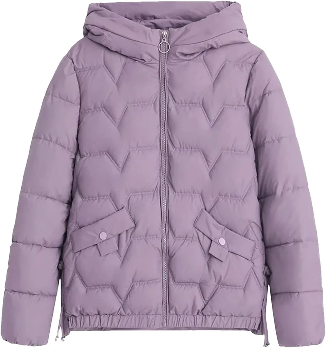Women's Winter Down Cotton-Padded Jacket Coat Korean Fashion Lady Keep Warm Thicken Cotton-Padded Clothes