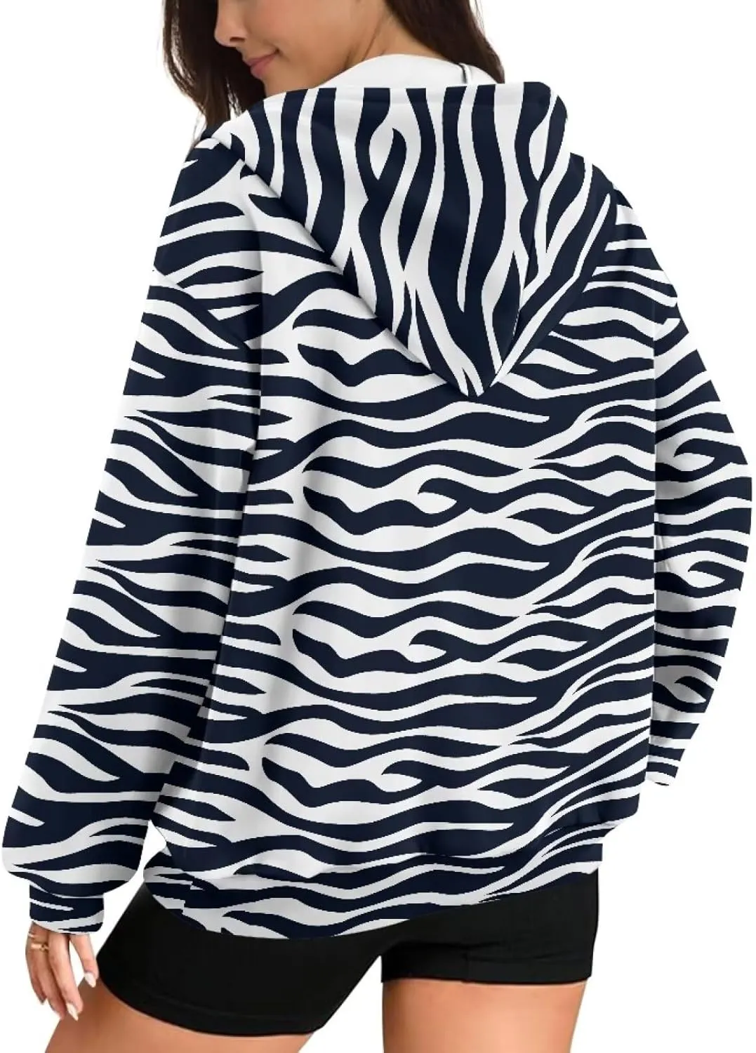 Women's Zip Up Hoodies Casual Long Sleeve Track Jackets With Pockets Fall Outfits Sweaters Fashion Jackets