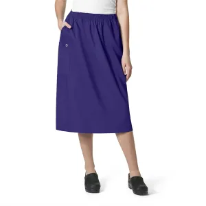 WonderWink Women's Wonderwork Pull-on Cargo Scrub Skirt