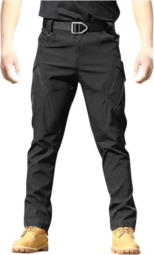 Work Pants for Men Construction Mencomfy Cargo Pants Stretch Flex Camo Water Proof Tactical Pants with Pockets