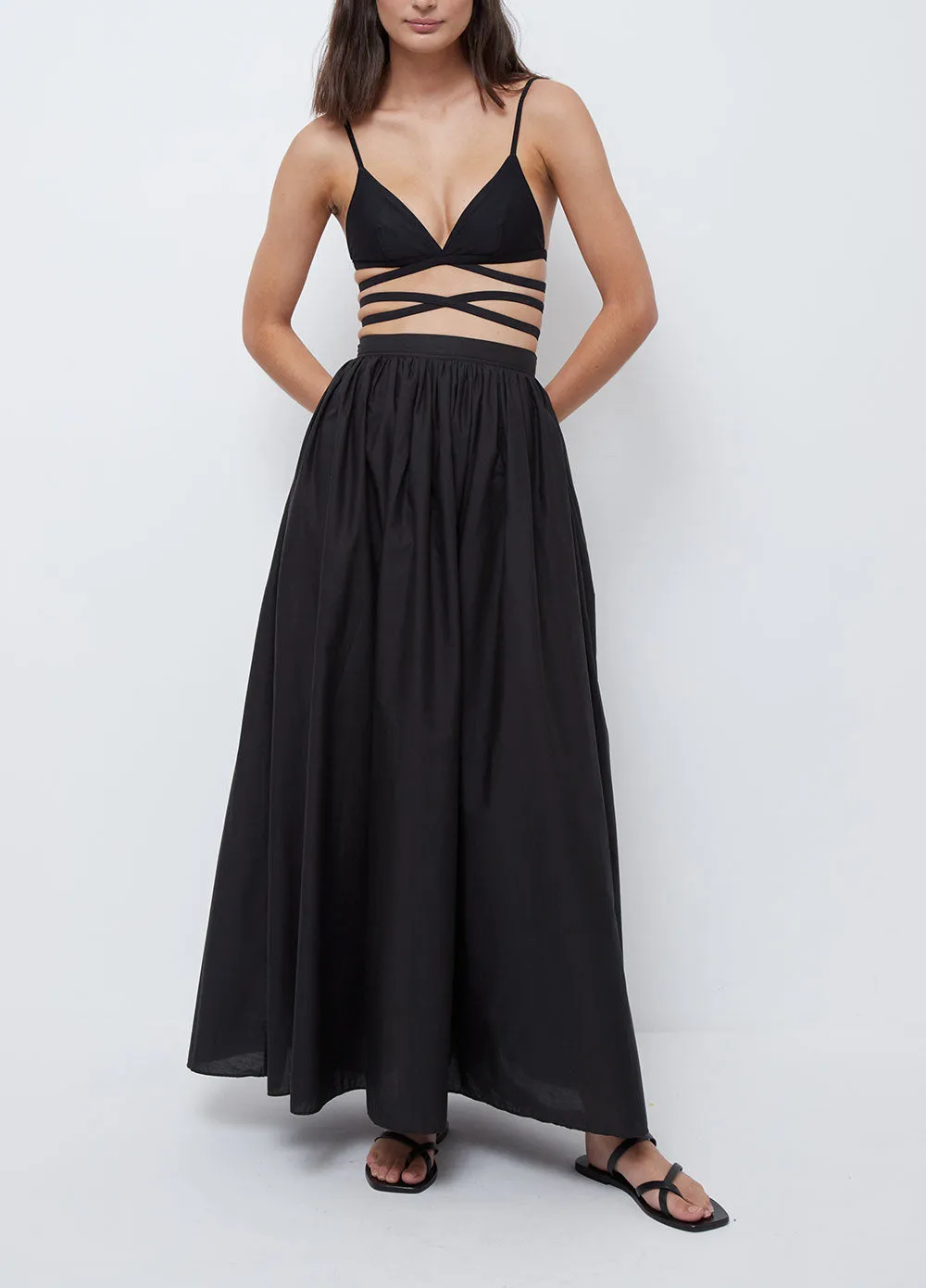 Wrap Triangle Top