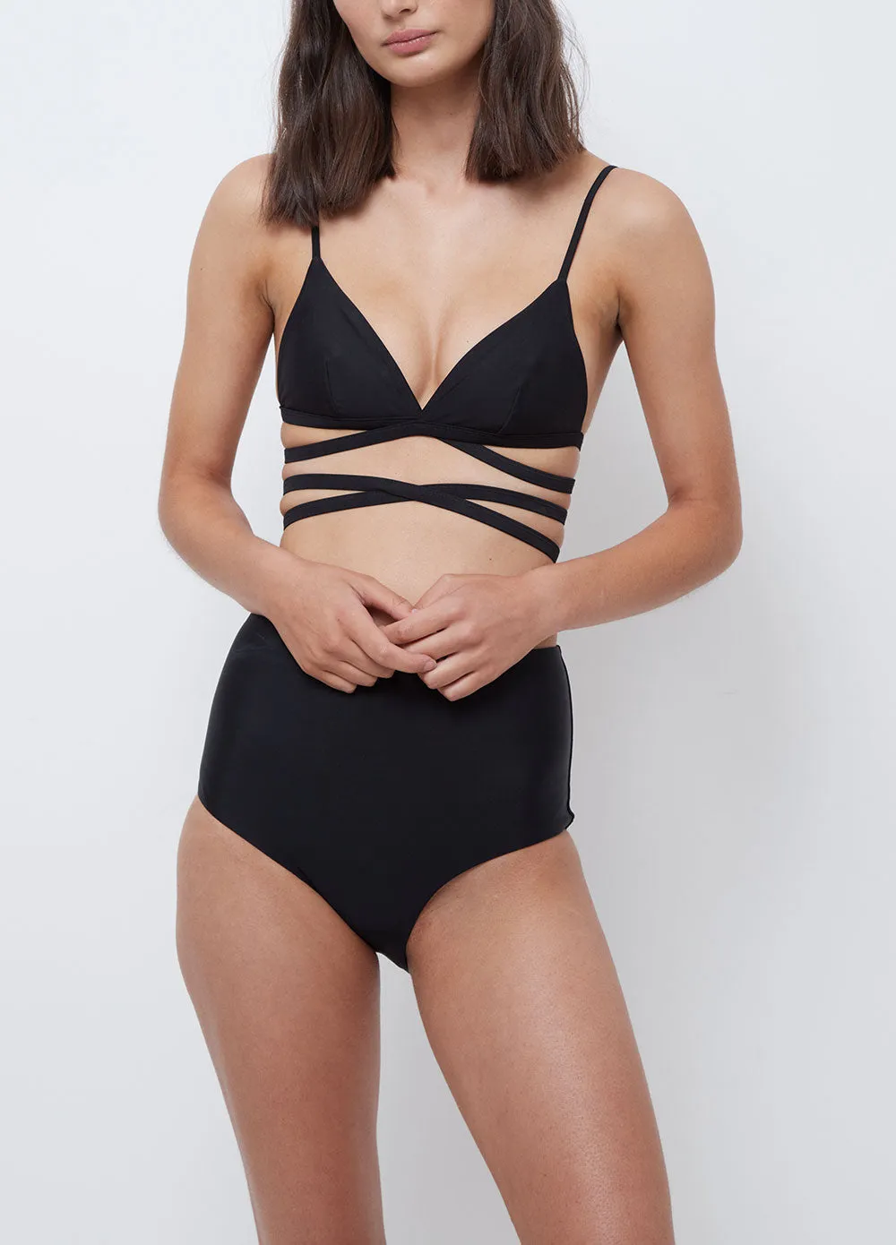 Wrap Triangle Top