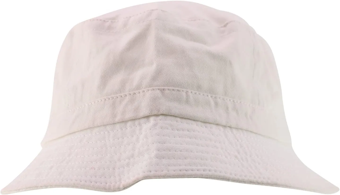 XXL Oversize Pigment Dyed Washed Bucket Hat Fits Upto 3XL