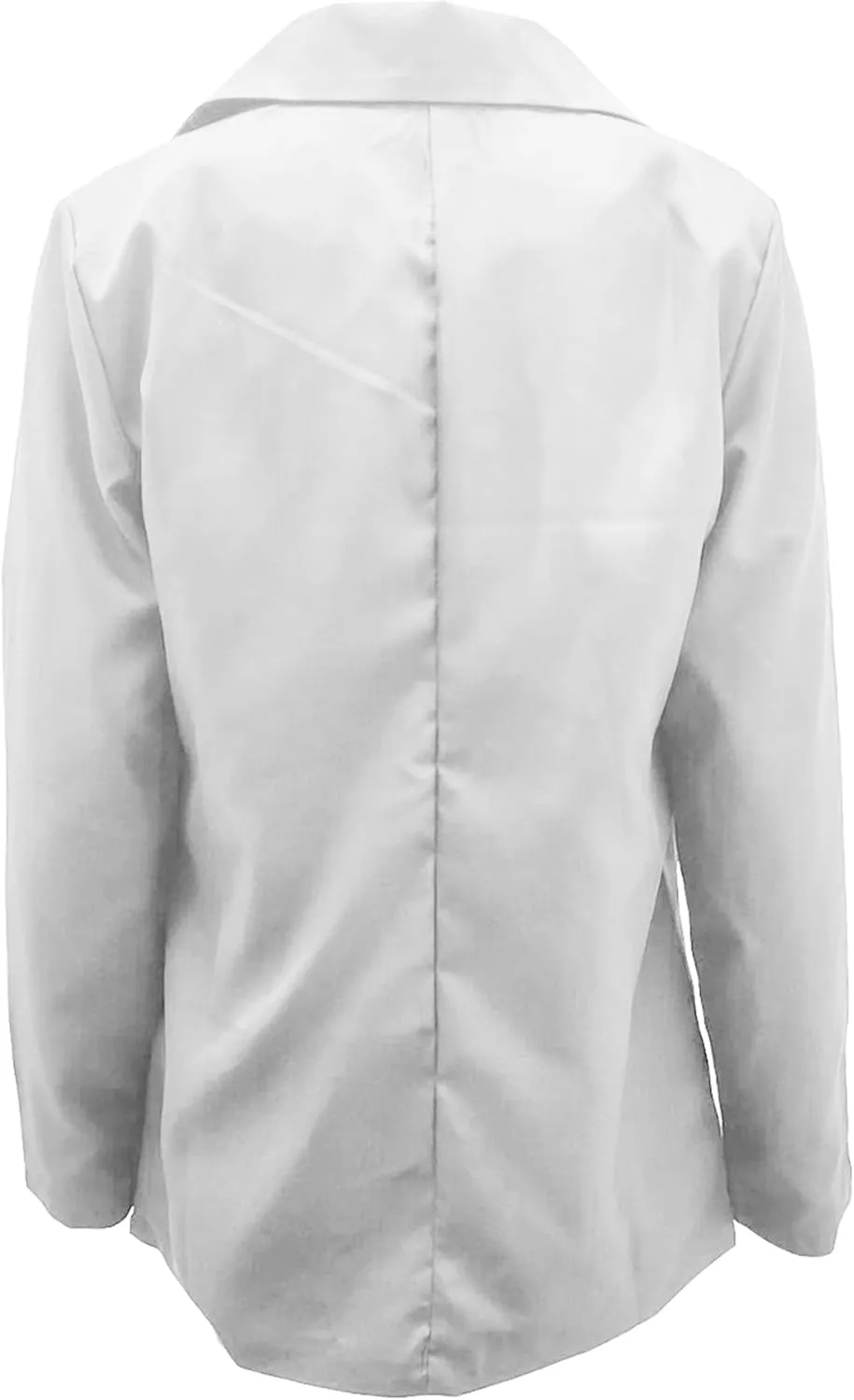 YMING Womens Casual Lapel Long Sleeve Blazer Open Front Work Jackets Button Solid Color Office Cardigan with Pockets