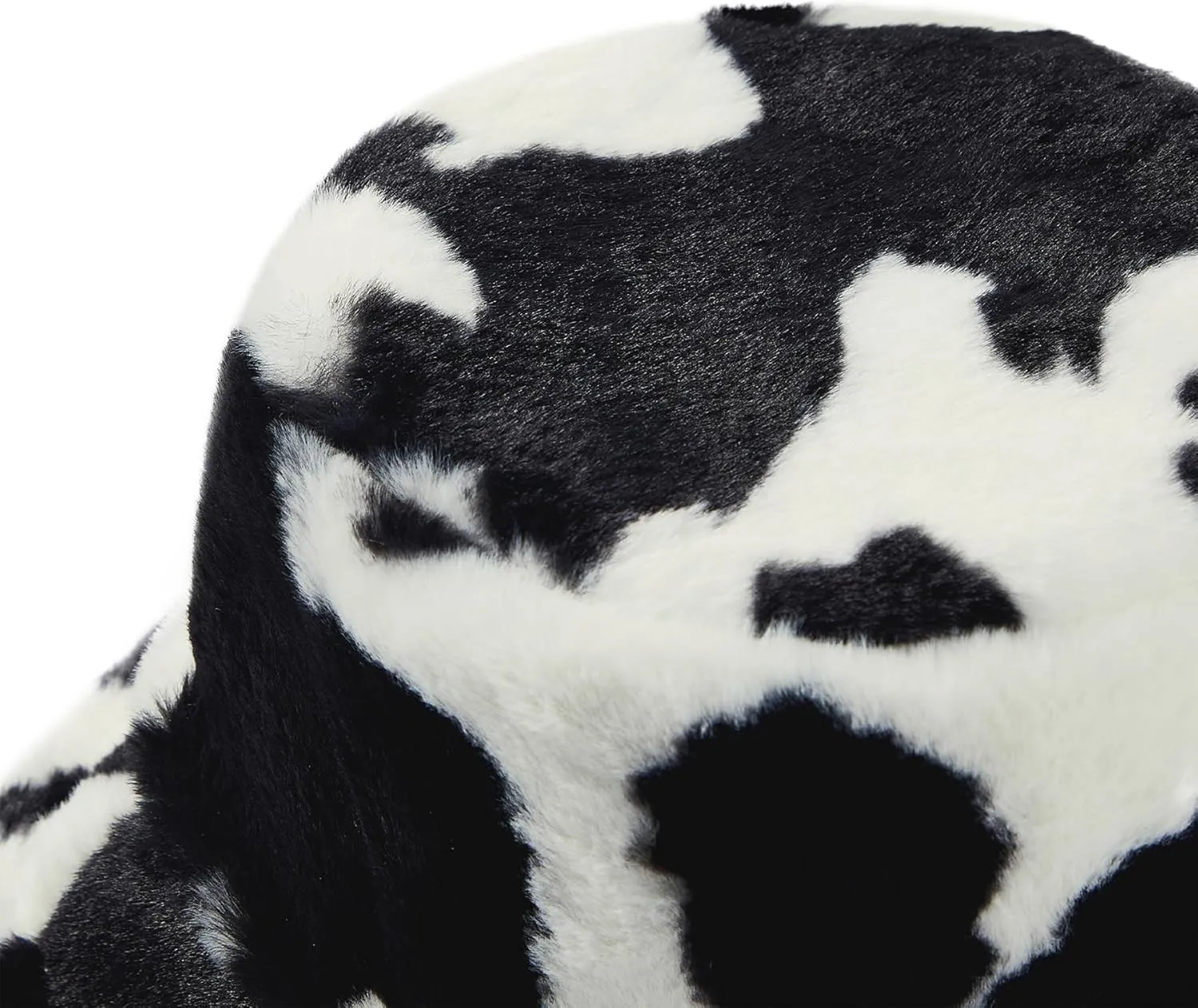 Zando Fuzzy Winter Warm Faux Fur Bucket Hat - Cute Soft Fluffy Rave Fisherman Cap