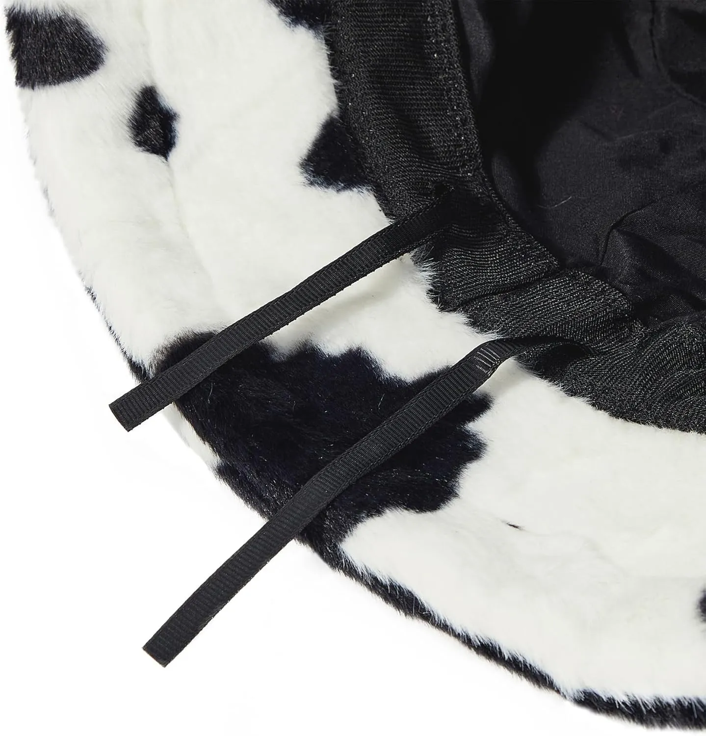 Zando Fuzzy Winter Warm Faux Fur Bucket Hat - Cute Soft Fluffy Rave Fisherman Cap