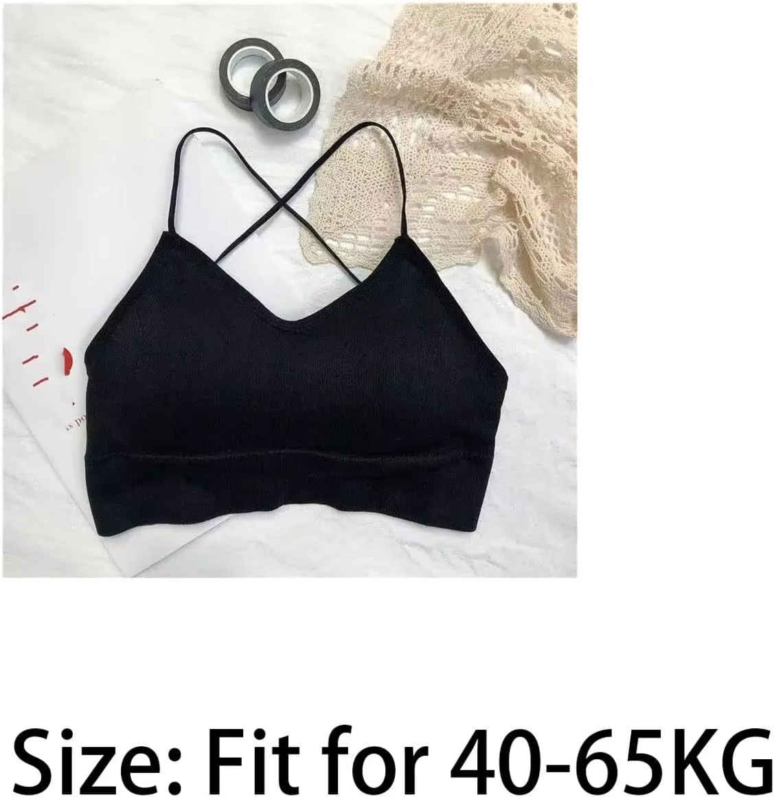 Zip up Jackets for Women Ladies VestBeauty Vest Short Thickened Cross Straps Camisole Top Camisole